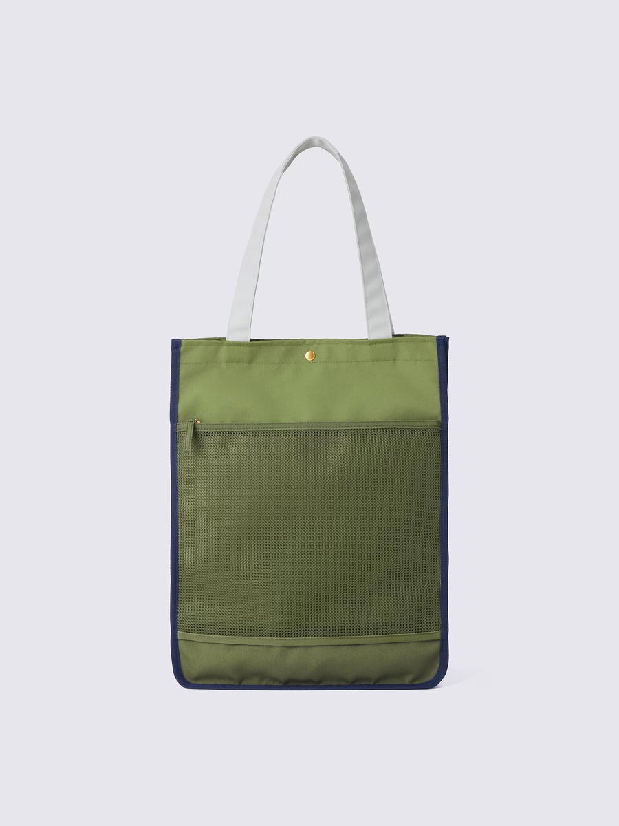 GU GU Mesh Combination Tote Bag ST Green