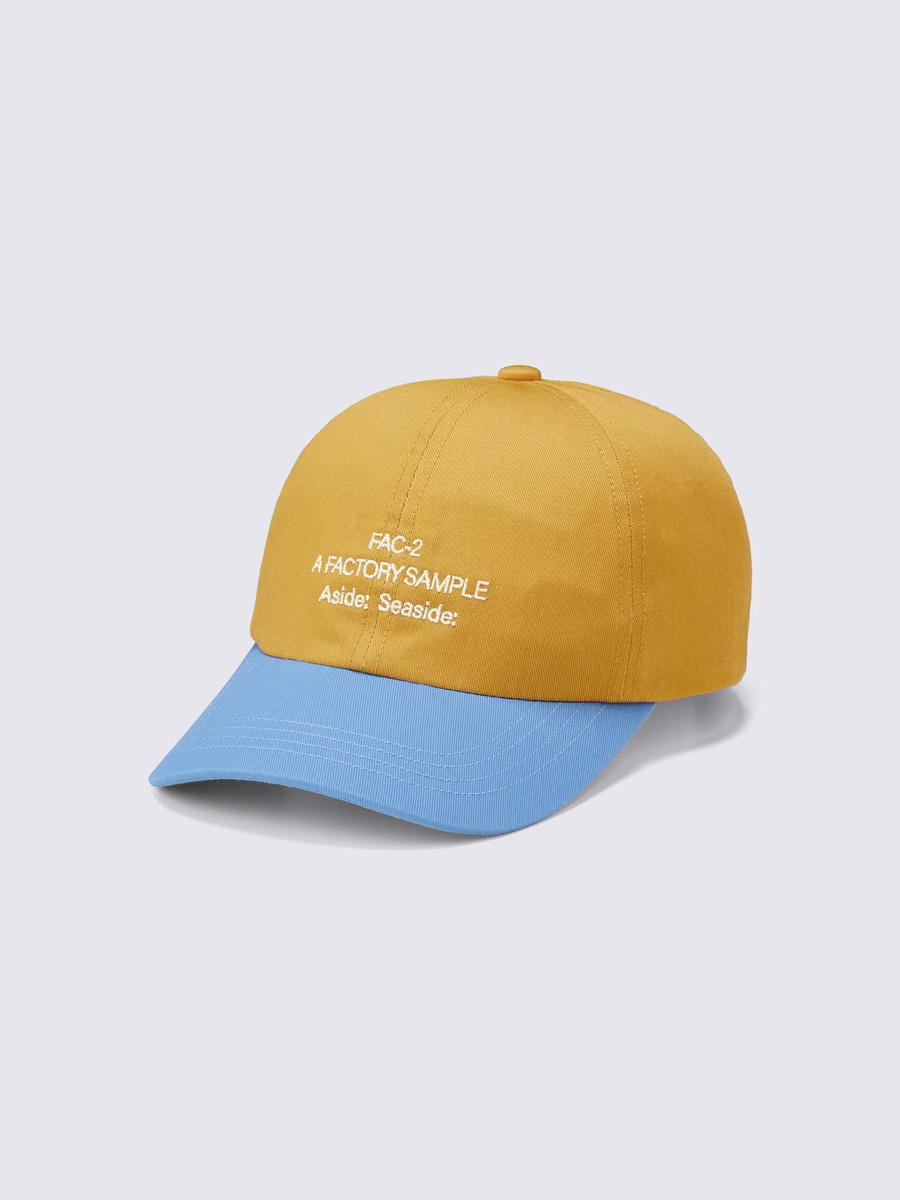GU GU UV Protection Twill Cap Factory Records 1 PF Yellow