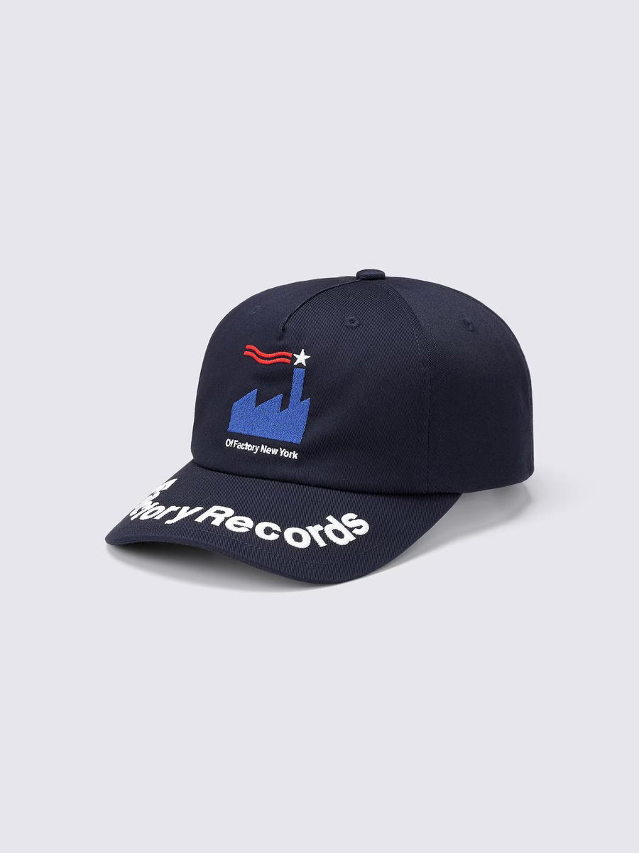 GU GU UV Protection Twill Cap Factory Records 1 PF Navy