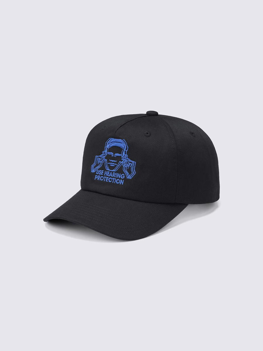 GU GU UV Protection Twill Cap Factory Records 1 PF Black