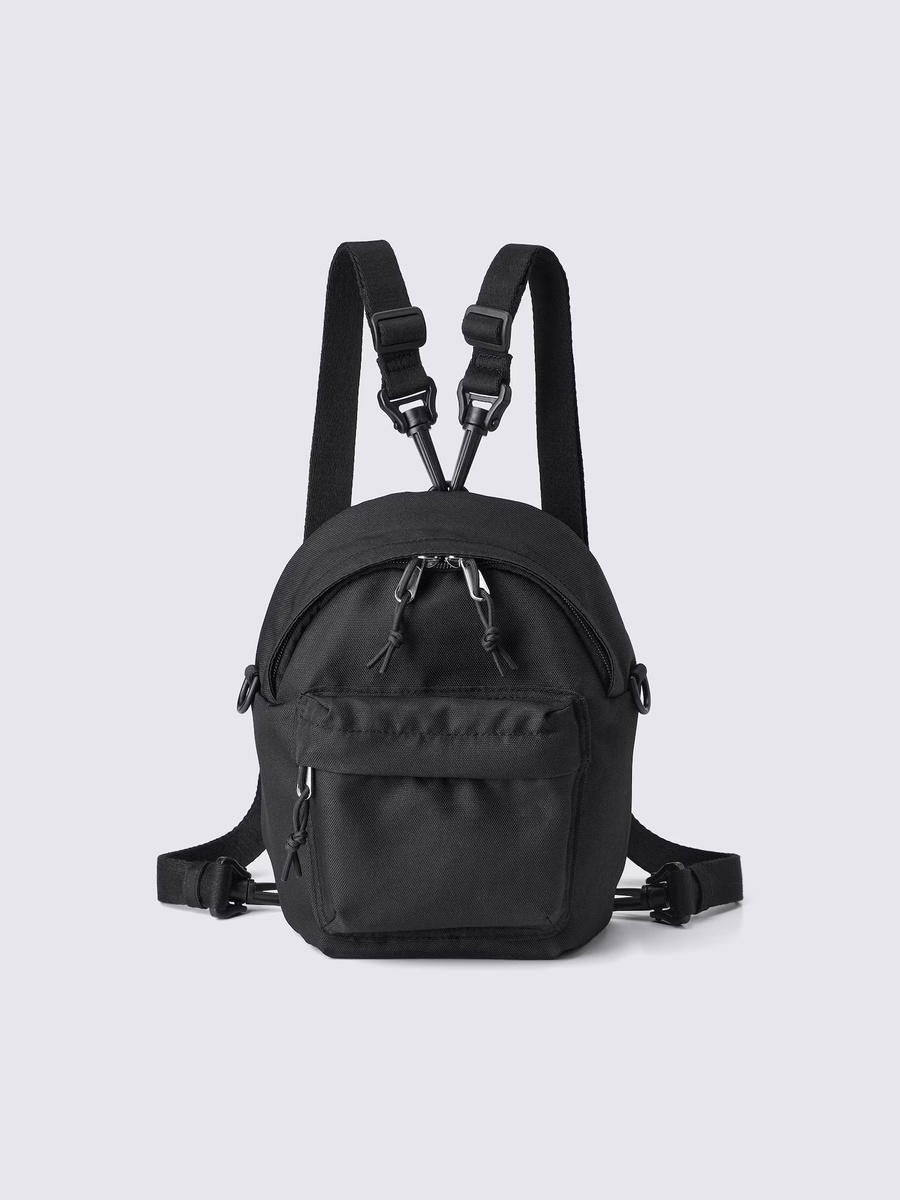 GU GU 2WAY Mini Backpack CL Black
