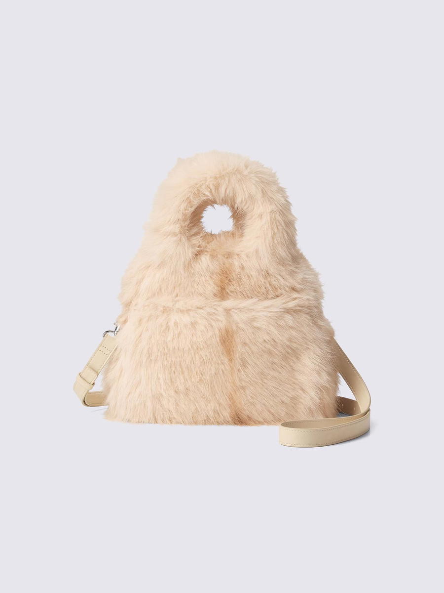 GU GU Fluffy Duffle Bag PF Natural