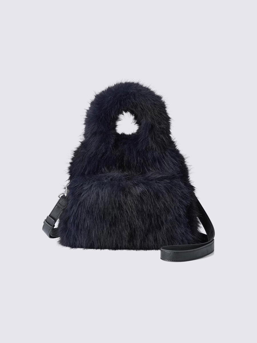 GU GU Fluffy Duffle Bag PF Navy