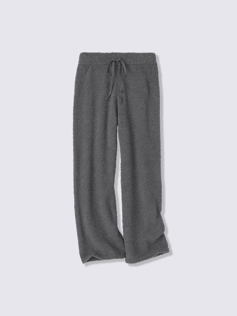 GU GU Fluffy Knit Pants CZ Dark Gray (W)