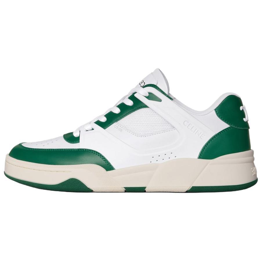 Celine Celine Trainer CT 09 Low Top Skateboard Shoes Men's White Green