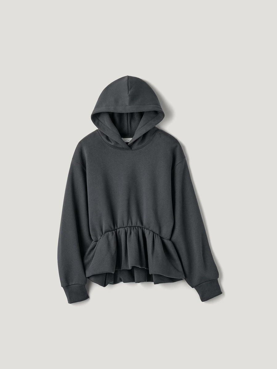 GU GU Sweat Hoodie by Rokh Dark Gray (W)