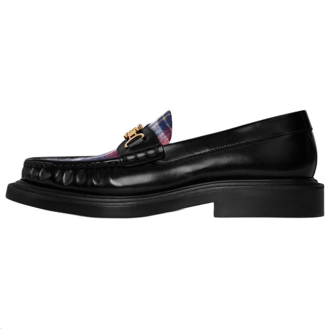 Celine Celine Triomphe Loafers Women's Black