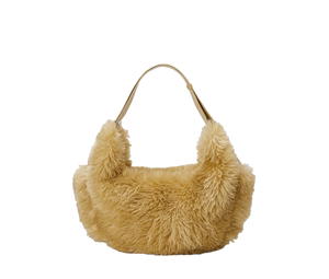 Buy GU Fluffy Cocoon Bag PF Yellow at Sasom – Authentic and Ready to Ship