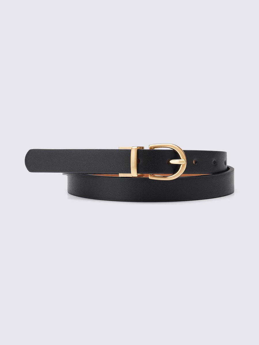 GU GU Reversible Belt Black