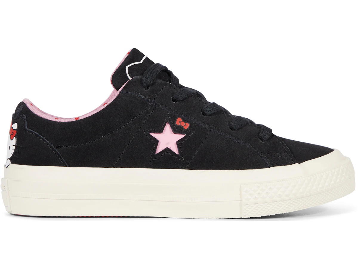 Converse Converse One Star Ox Hello Kitty Black (GS)