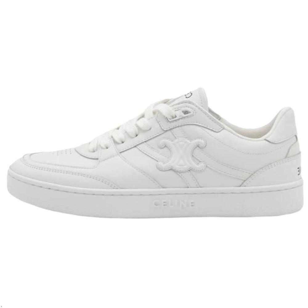 Celine Celine Low Top Skateboard Shoes Women's White