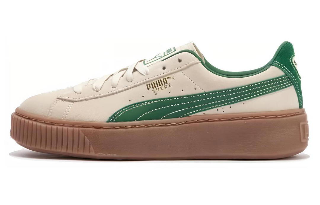 Puma Puma Suede Platform Core 'Beige Green' Women's