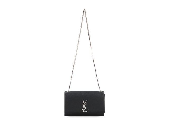 Saint Laurent Saint Laurent Kate Leather Crossbody Bagblack Calf 100 - view 5