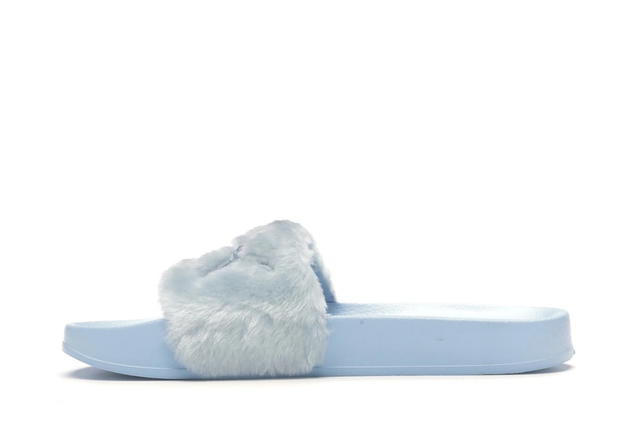 Puma Puma Fur Slide Rihanna Fenty Cool Blue Women's - view 3