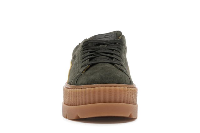 Puma Puma Cleated Creeper Rihanna Fenty Suede Green Women's - view 2