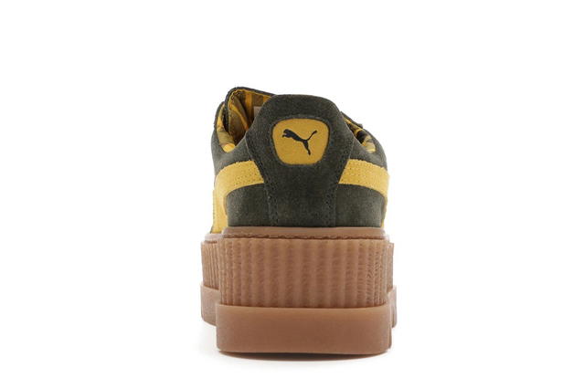 Puma Puma Cleated Creeper Rihanna Fenty Suede Green Women's - view 4
