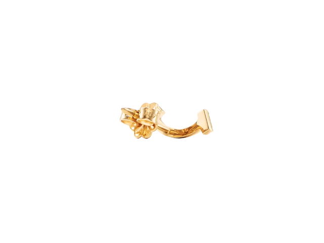 Tiffany & Co. Tiffany & Co. Tiffany T Smile Mini Earrings 18k Yellow Gold - view 2