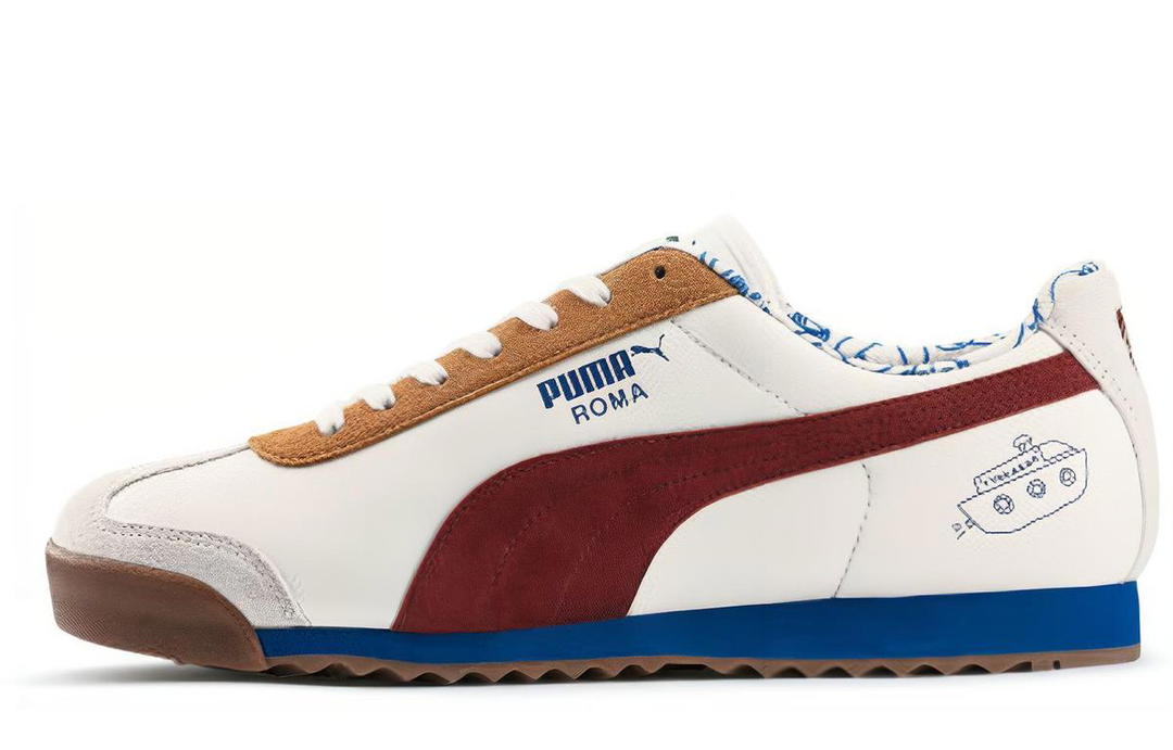 Puma Puma Tyakasha Roma 'White Crimson Yellow'