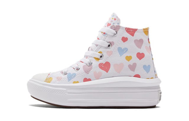 Converse Converse Chuck Taylor All Star Move Always On Hearts Kids - Multi-Color - view 1
