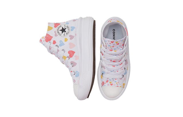 Converse Converse Chuck Taylor All Star Move Always On Hearts Kids - Multi-Color - view 5