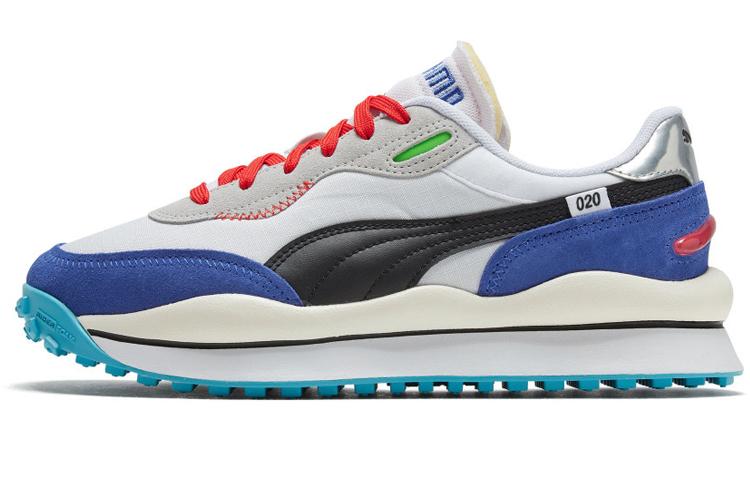 Puma Puma Style Rider Ride On 'White Dazzling Blue'