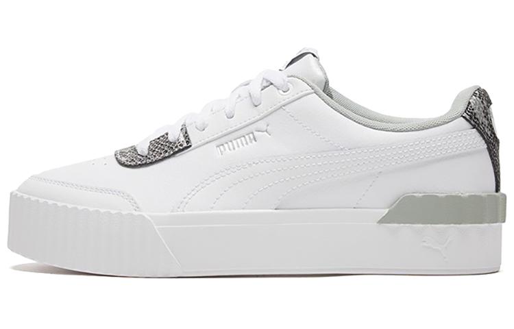Puma Puma Carina Lift Snake White/snake Print Low Casual Board Shoes Women's