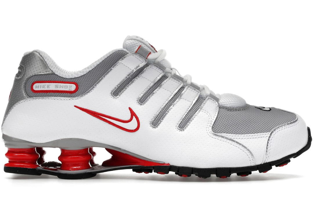 Nike Nike Shox NZ White Red Metallic Silver