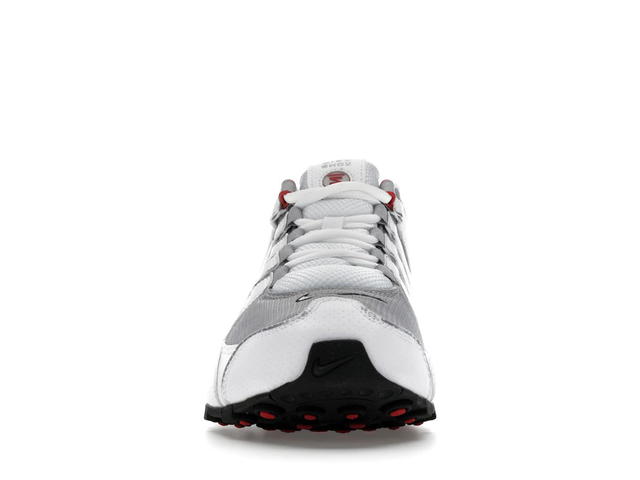 Nike Nike Shox NZ White Red Metallic Silver - view 2