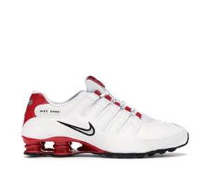 Buy Nike Shox NZ White University Red at Sasom – Authentic and Ready to Ship