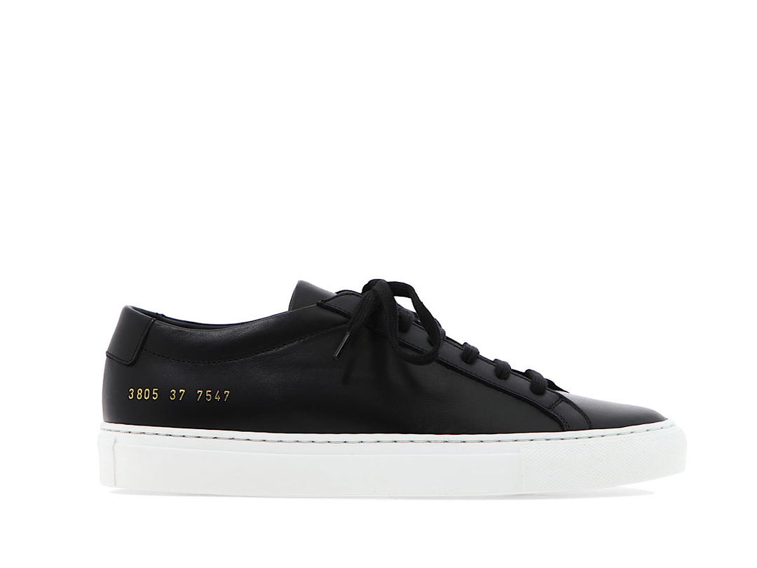 Common Projects Common Projects Original Achilles Sneakersblack Pelle Gomma (W)
