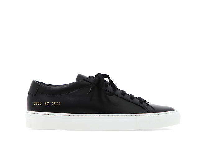 Common Projects Common Projects Original Achilles Sneakersblack Pelle Gomma (W) - view 1