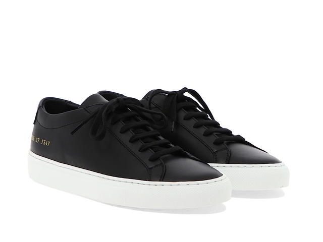 Common Projects Common Projects Original Achilles Sneakersblack Pelle Gomma (W) - view 2