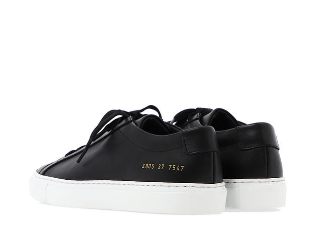 Common Projects Common Projects Original Achilles Sneakersblack Pelle Gomma (W) - view 4