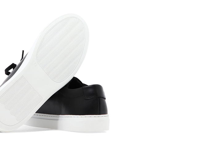 Common Projects Common Projects Original Achilles Sneakersblack Pelle Gomma (W) - view 5