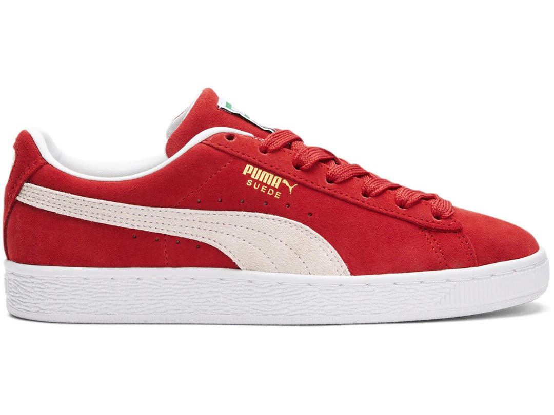 Puma Puma Suede Classic XXI High Risk Red Puma White (Women's)