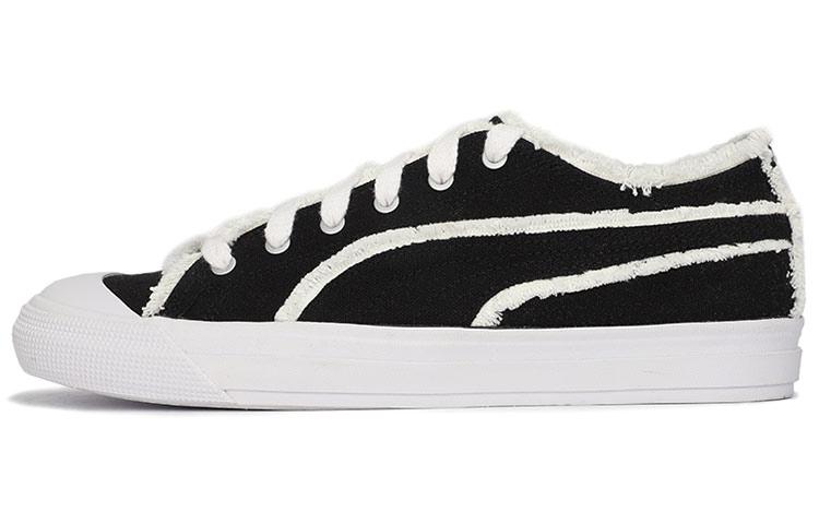 Puma Puma Capri Raw Cut Board Shoes Black/White