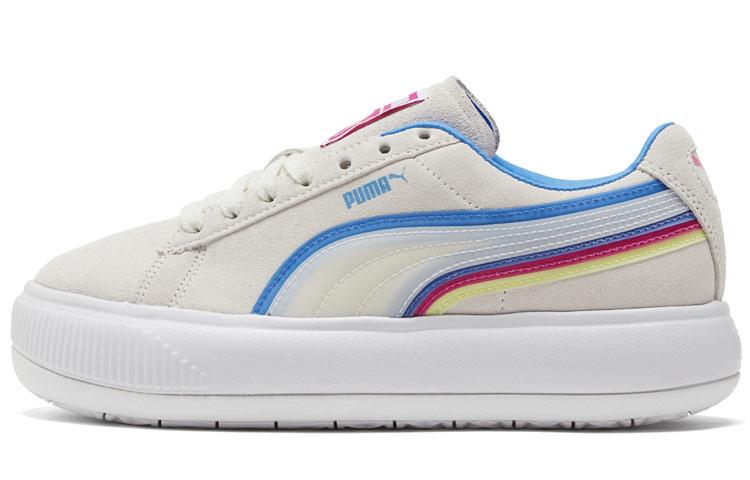 Puma Puma Suede Mayu Triplex Tech 'Creamwhite Blue Red' Women's