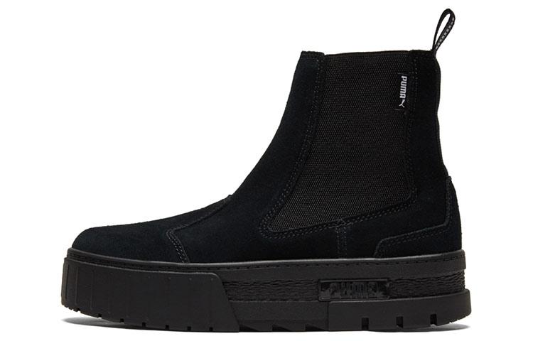 Puma Puma Mayze Chelsea Suede 'Triple Black' Women's