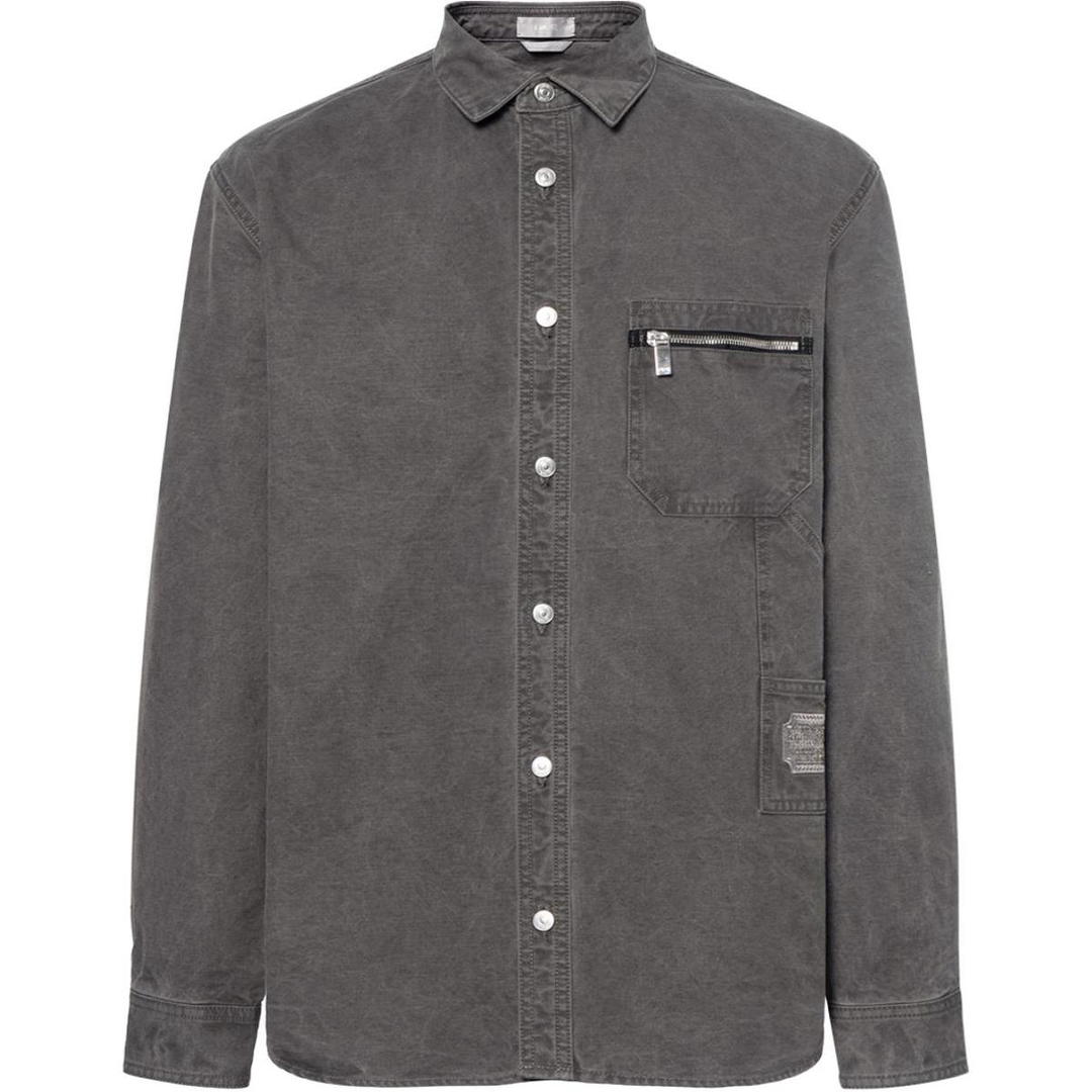 Dior Dior Shirts Men Gray