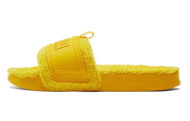 Puma Puma Leadcat Ylm Slide Winter YellowThickenedSlippers Yellow