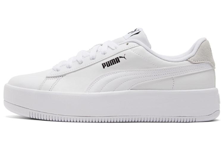 Puma Puma Lily Platform Leather 'White' Women's