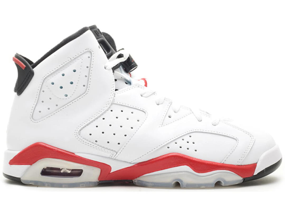 Jordan Jordan 6 Retro White Varsity Red (GS)