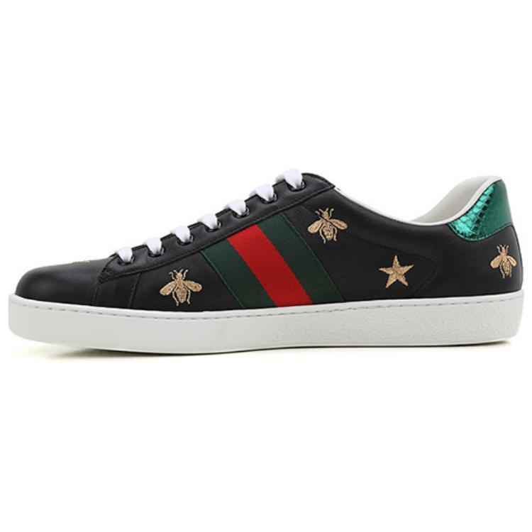 Gucci Gucci Ace Embroidered 'Bees And Stars'