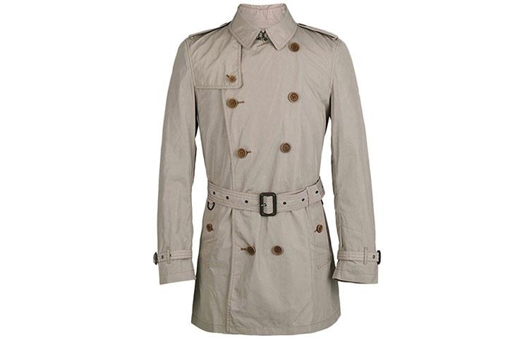 Burberry Burberry Trench Coat Men's Brown