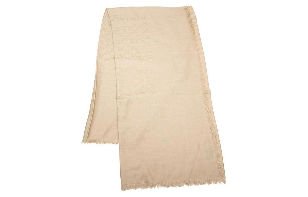Gucci Gucci Knit Scarves Women's Camel