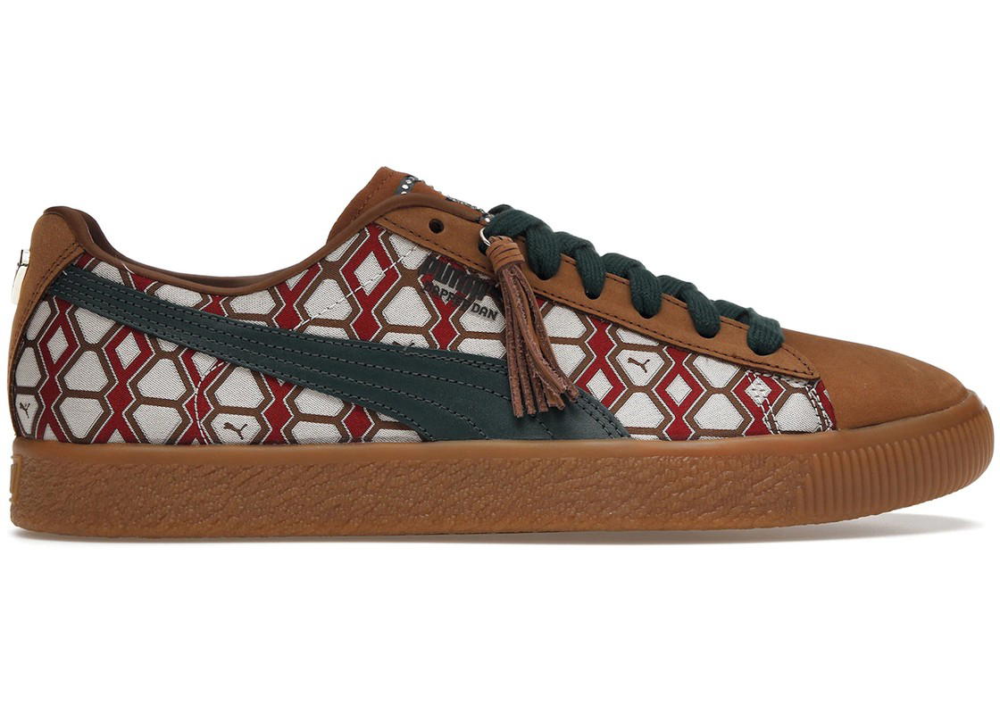Puma Puma Clyde Tassle Dapper Dan Frair Brown