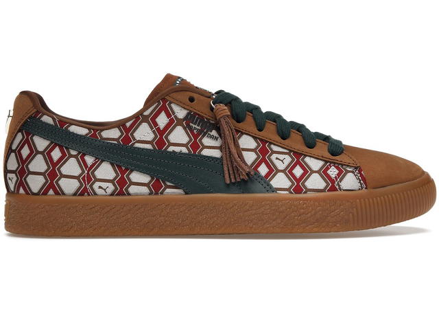 Puma Puma Clyde Tassle Dapper Dan Frair Brown - view 1