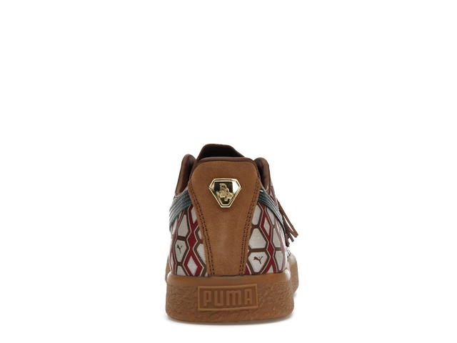 Puma Puma Clyde Tassle Dapper Dan Frair Brown - view 4