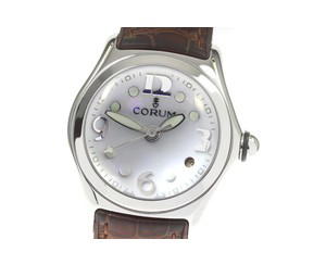 Buy Corum Bubble Date Quartz White at Sasom – Authentic and Ready to Ship