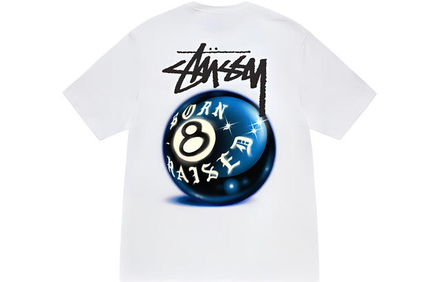 Stussy Stussy 8 Ball Tee - White - view 1
